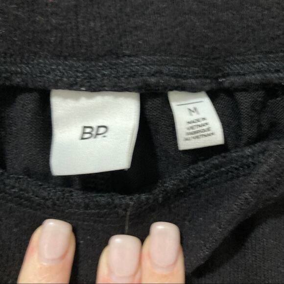 BP. Soft Jogger Black Leggings size M Hacci Lounge Cozy Knit - Picture 3 of 7